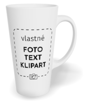 Fotohrnček latte veľký - originálny darček - Prázdný