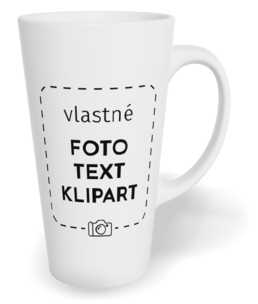 Fotohrnček latte veľký - originálny darček - Prázdný