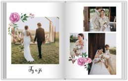 Fotokniha s pevnou vazbou – originální dárek! - Roses