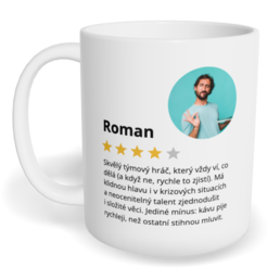 Hrnek klasický malý s vlastním potiskem - Hodnocení