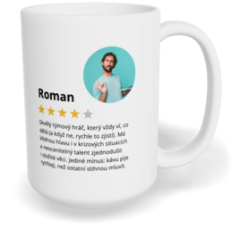 Hrnek klasický velký s vlastním potiskem - Hodnocení