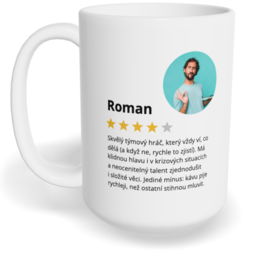 Hrnek klasický velký s vlastním potiskem - Hodnocení