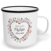 Hrnek plecháček s potiskem na míru - Nejlepší kamarádka