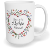 Hrnek klasický velký s vlastním potiskem - Nejlepší kamarádka