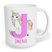 Hrnek klasický malý s vlastním potiskem - Jméno J vol. 2