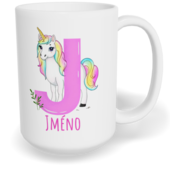 Hrnek klasický velký s vlastním potiskem - Jméno J vol. 2