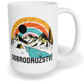 Hrnek klasický velký s vlastním potiskem - Adventure