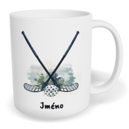 Hrnek klasický malý s vlastním potiskem - Florbal vol. 2