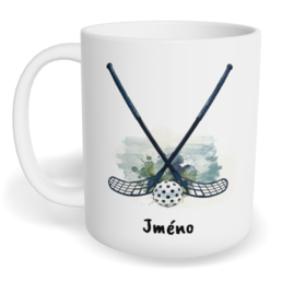 Hrnek klasický malý s vlastním potiskem - Florbal vol. 2
