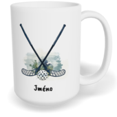 Hrnek klasický velký s vlastním potiskem - Florbal vol. 2