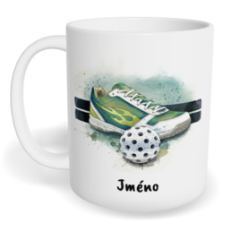 Hrnek klasický malý s vlastním potiskem - Florbal vol. 1