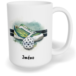 Hrnek klasický velký s vlastním potiskem - Florbal vol. 1