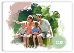 Fotolibro orizzontale con copertina rigida e carta di qualità - Macchie