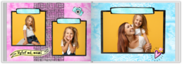 Fotokniha na šírku s pevnou väzbou a kvalitným papierom - Marshmallow