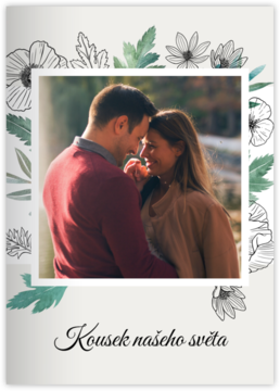 Fotosešit z vlastních fotek| Tiskarik.cz - Silent Flowers