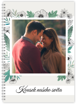 Fotokniha - Kroužková | Tiskarik.cz - Silent Flowers