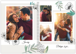 Fotokniha - Kroužková | Tiskarik.cz - Silent Flowers