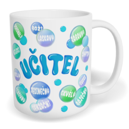 Hrnek klasický malý s vlastním potiskem - Dokonalý učitel