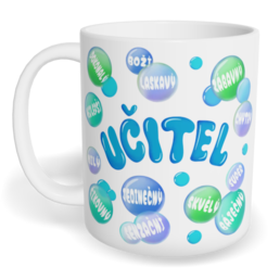 Hrnek klasický malý s vlastním potiskem - Dokonalý učitel