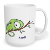 Hrnek klasický malý s vlastním potiskem - Chameleon
