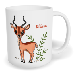 Hrnek klasický malý s vlastním potiskem - Impala