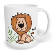 Hrnek klasický malý s vlastním potiskem - Lev