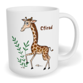 Hrnek klasický malý s vlastním potiskem - Žirafa