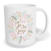 Hrnek klasický malý s vlastním potiskem - Je tu jaro