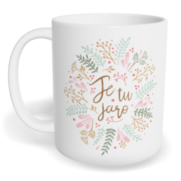 Hrnek klasický malý s vlastním potiskem - Je tu jaro