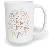 Hrnek klasický velký s vlastním potiskem - Je tu jaro