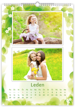 Fotokalendář exklusiv na výšku - Listí