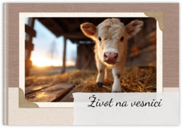 Fotokniha na šírku s pevnou väzbou a kvalitným papierom - Everyday Neutrals