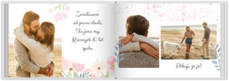 Fotokniha na šírku s pevnou väzbou a kvalitným papierom - Wildflowers