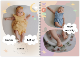 Fotokniha - Kroužková | Tiskarik.cz - Baby photo book