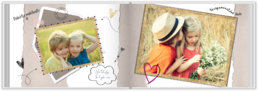 Fotokniha na šířku s pevnou vazbou a kvalitním papírem - My diary