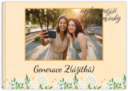 Fotokniha na šírku s pevnou väzbou a kvalitným papierom - Twelve Months