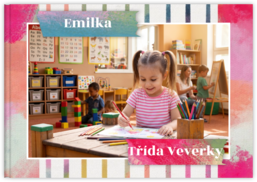 Fotokniha na šírku s pevnou väzbou a kvalitným papierom - Colour palette
