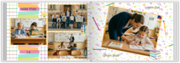 Fotokniha na šírku s pevnou väzbou a kvalitným papierom - Crayons