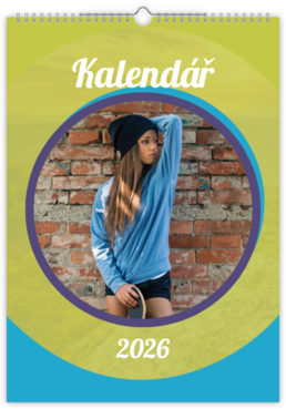 Fotokalendář exklusiv na výšku - Circle