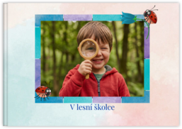 Fotokniha na šířku s pevnou vazbou a kvalitním papírem - Preschool