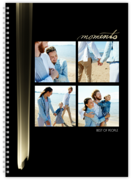 Fotolibro Perfetto: Rilegatura a Spirale - Dark & Gold