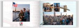 Fotokniha na šírku s pevnou väzbou a kvalitným papierom - New York