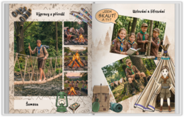 Fotokniha s pevnou väzbou - originálny darček! - Scouting