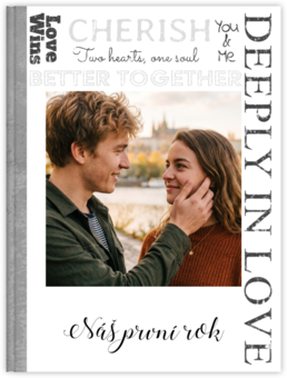 Fotokniha s pevnou väzbou - originálny darček! - Písmena