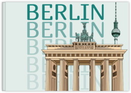 Fotokniha na šírku s pevnou väzbou a kvalitným papierom - Berlin