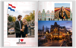 Fotokniha s pevnou väzbou - originálny darček! - Amsterdam
