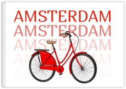 Fotokniha na šírku s pevnou väzbou a kvalitným papierom - Amsterdam