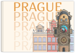 Fotokniha na šířku s pevnou vazbou a kvalitním papírem - Prague