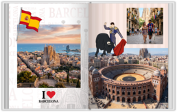 Fotokniha s pevnou vazbou – originální dárek! - Barcelona