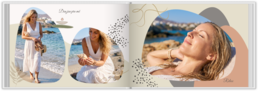 Fotokniha na šírku s pevnou väzbou a kvalitným papierom - Organic Abstract